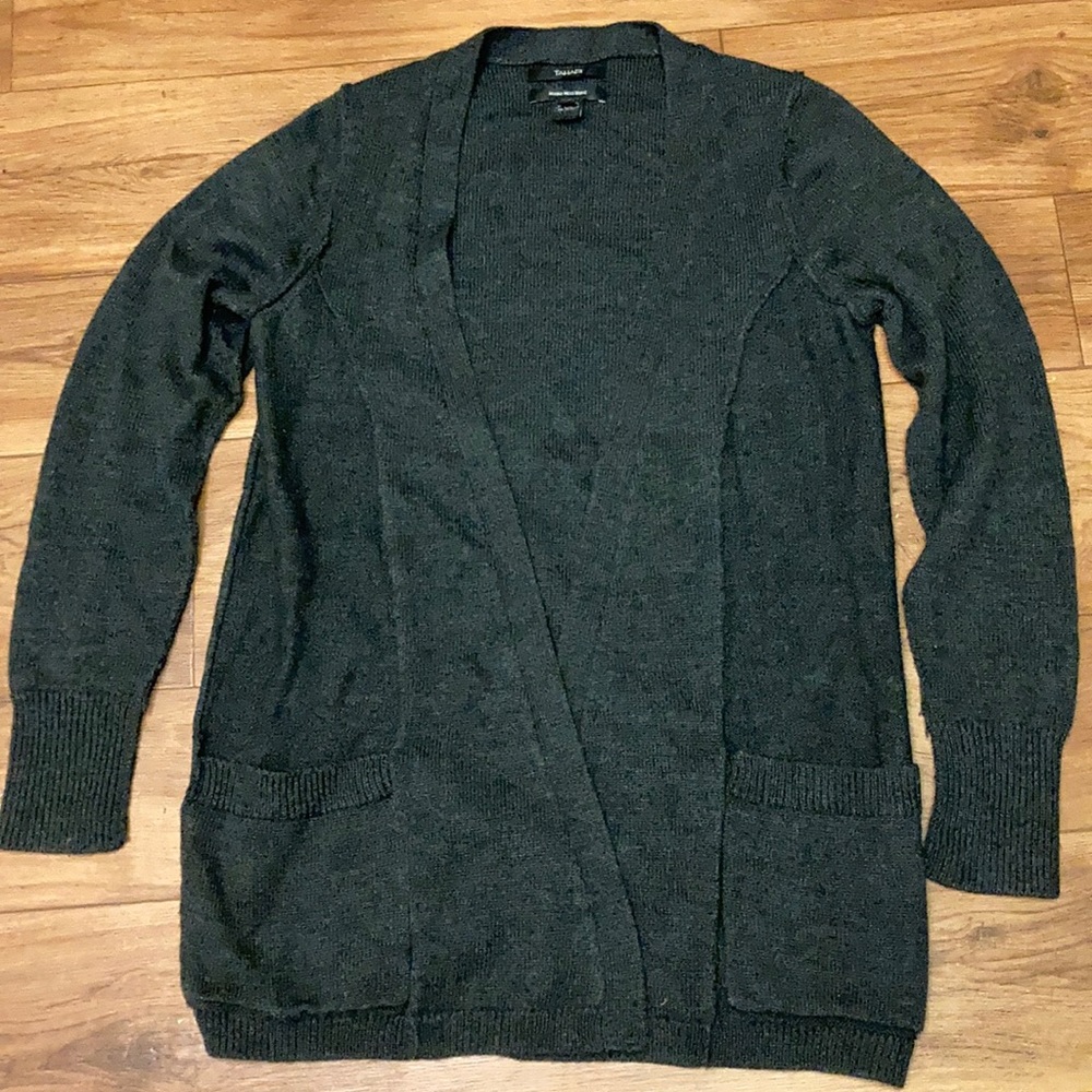 Merino Wool Blend Cardigan / Pockets
